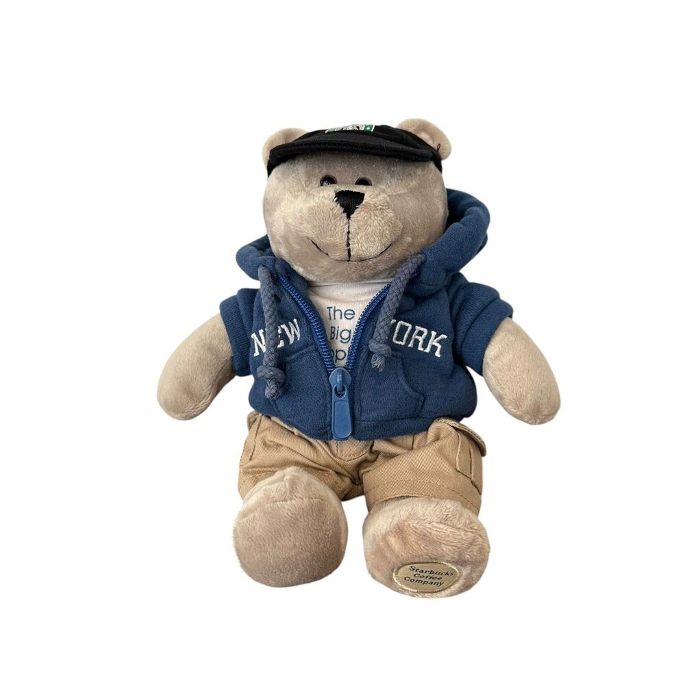 Starbucks New York Bearista Bear 10" Plush 2007 Collection